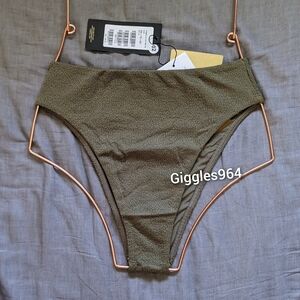 Vix Gigi Hot Pants Bikini Bottoms Firenze Pistachio